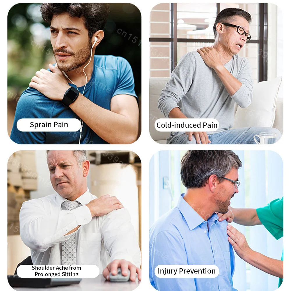 Noxwear - Shoulder Support Brace for Men Women Shoulder Support Orthopedic Sleeve Wrap Rotator Cuff Tendonitis Fits Right & Left Shoulder