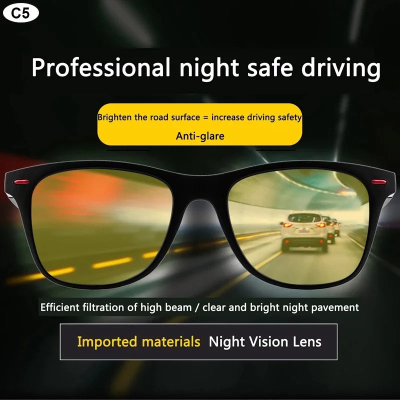 Noxwear - Night Vision Glasses PC Frame Polarized