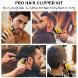 Noxwear - T9 Vintage Men's Electric Hair Clipper Beard Trimmer/Rechargeable Hair Cutting Machine With Nose Hair Trimmer Kit Boyfriend Gift