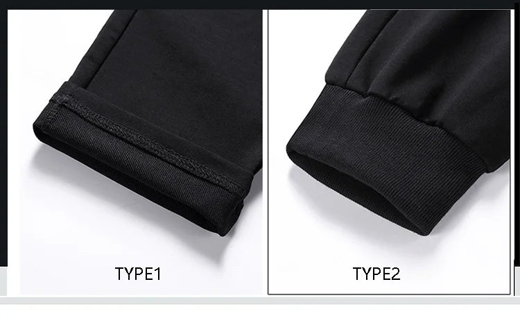 Noxwear - Autumn Pants Men Fitness Sportswear Tracksuit Elastic Waist Sweatpants Cotton Trousers Loose Gyms Jogger Track Pants Mens M- 8XL