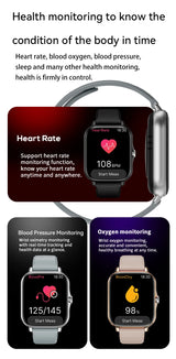 Noxwear - LAXASFIT 2026 New Y13 Pro Max Smart Watch Gift Full Touch Screen Sports Fitness Watch Bluetooth Talk Digital Smartwatch