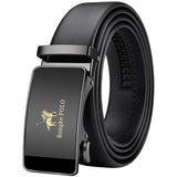 Noxwear - OYIFAN Men Belt Genuine Leather Belt for men Automatic belts Adjustable waistband Business belts 허리띠