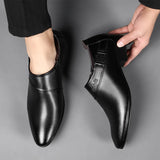 Noxwear - Oxfords Leather Shoes for Men Luxury Big Size 38-50 Men Dress Shoes
