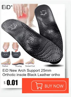 Noxwear - Premium Orthotic Gel Insoles Orthopedic Flat Foot Health Sole Pad For Shoes Insert Arch Support Pad For Plantar fasciitis Unisex