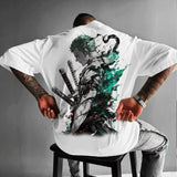 Noxwear - Zoro Anime Men's Women's Short Sleeve T-shirts New Summer Cotton Streetwear Casual Tops Graphic Tee Oversized Y2k Clothes