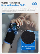 Noxwear - VELPEAU Wrist Brace for Carpal Tunnel, Arthritis, Tendonitis, Sprain, Injuries and Pain Relief, Wrist Splint for Women Men