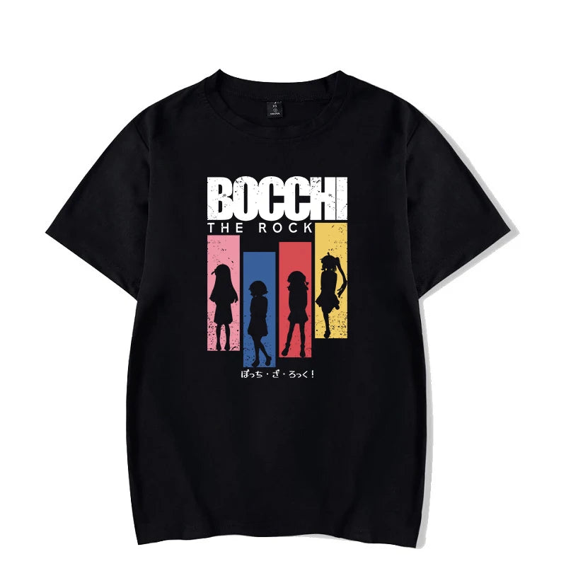 Noxwear - Classic Special TShirt Bocchi the Rock Gotou Hitori Manga Shirt Anime Comfortable Hip Hop Graphic T Shirt Short Sleeve Tees