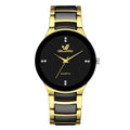 Noxwear - hot sale black dial steel quartz men business watch