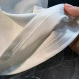 Noxwear - Men's and Women's Patterned Top Multi-purpose Loose T-shirt Pure Cotton 2025 Summer New Short Sleeved Sailor Collar Print