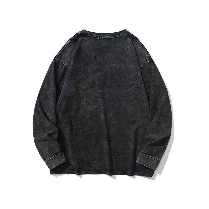 NoxWear - Retro Oversized Long Sleeve Tee