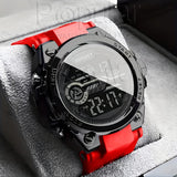 Noxwear - Multifunction Men's Sports Watch Waterproof Luminous Alarm Clock Men LED Digital