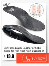 Noxwear - Premium Orthotic Gel Insoles Orthopedic Flat Foot Health Sole Pad For Shoes Insert Arch Support Pad For Plantar fasciitis Unisex