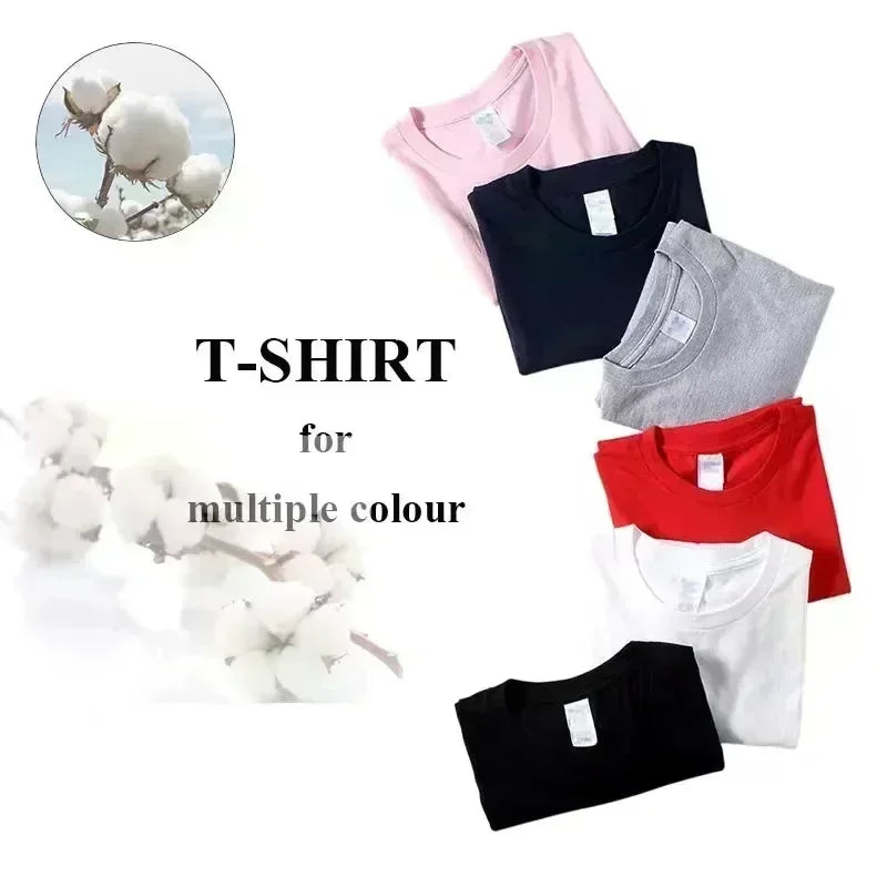 Noxwear - Men's and Women's Patterned Top Multi-purpose Loose T-shirt Pure Cotton 2025 Summer New Short Sleeved Sailor Collar Print