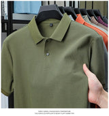 Noxwear - Men's 100% Cotton Polo Shirt - Summer Casual Breathable Tee,19 Colors,Ideal for Golf and Sports,Business Casual,Silk-Like Finish