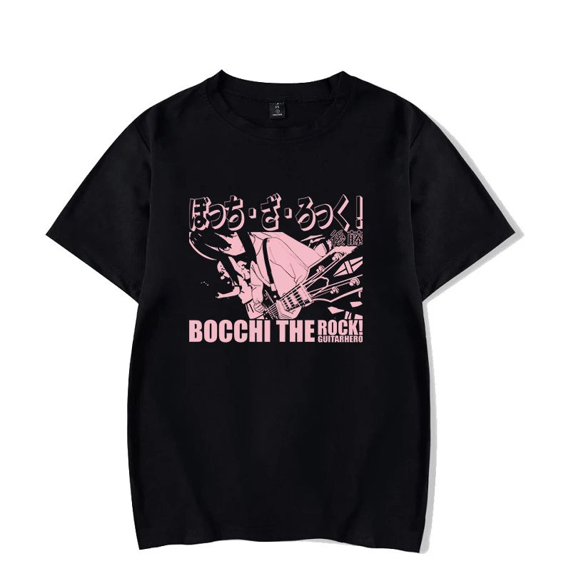 Noxwear - Classic Special TShirt Bocchi the Rock Gotou Hitori Manga Shirt Anime Comfortable Hip Hop Graphic T Shirt Short Sleeve Tees