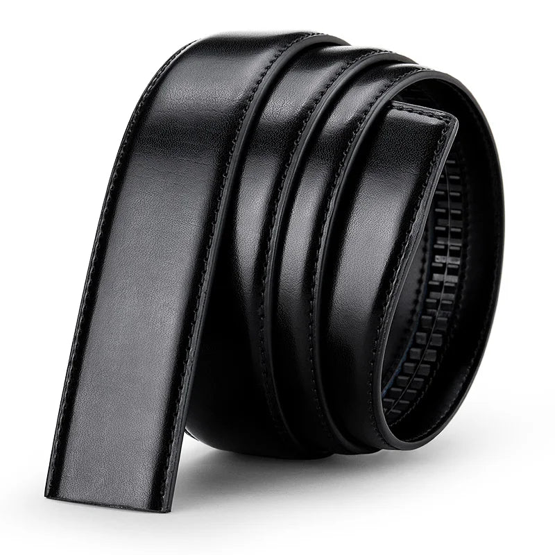 Noxwear - Men Belt Automatic Buckle Belt Fashion Alloy Belts Genune Leather Luxury Belts for Men Business Luxury Designer Clothes