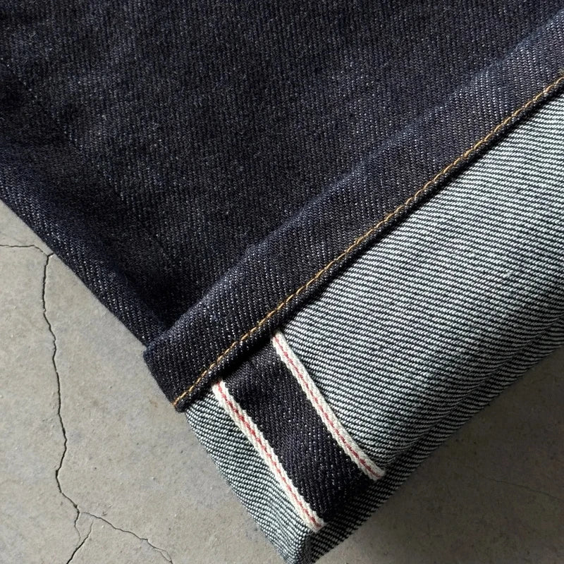 Noxwear - Y2K Baggy jeans Cherry Blossom Selvedge Embroidery Denim Pants men women denim fabric American Hiphop Streetwear Wide Leg Jeans