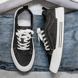 Noxwear - 2026 Trend Men's Casual Canvas Shoes Flats Shoe Hot Korean Style Men Board Shoes Lightweight  Breathable Walking Footwear Hombre