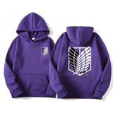 Noxwear-Japan Anime Attack on Titan Men Hoodies Spring Autumn Hip Hop Casual Pullover Top Hoodie Fashion Sweatshirts Jogging Sportswear