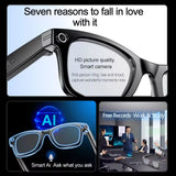 Noxwear - New 800W Camera AI Glasses Men Color-Changing Smart Translation Glasses Photo Video Recording Waterproof Call Smart Sunglasses