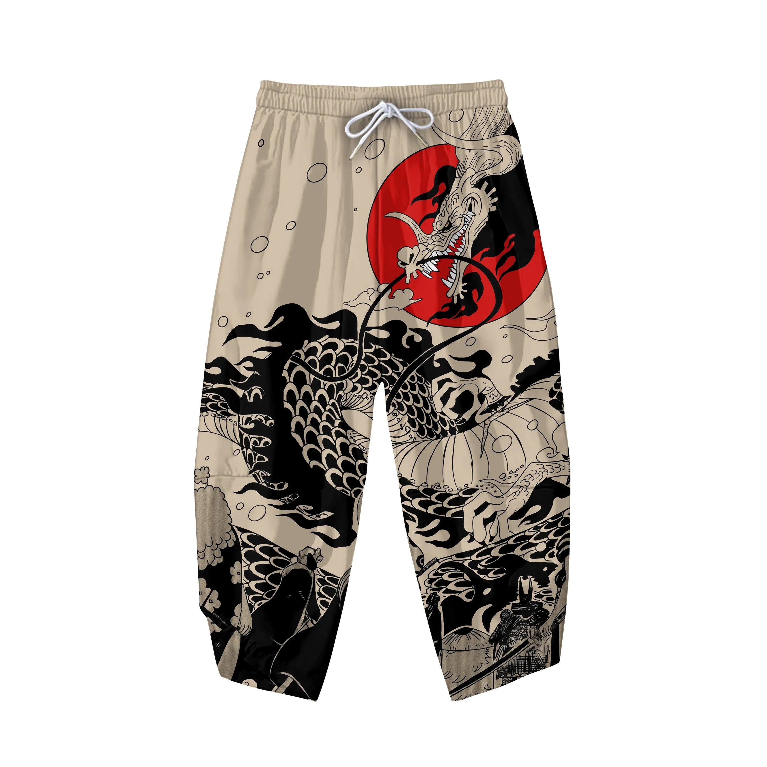 Noxwear-Summer Japanese Style Anime Dragon Print Cosplay Haori Yukata Top Adult Traditional Samurai Loose Kimono Cardigan for Men Women