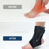 Ankle Brace for Sprained Ankle Support with Side Stabilizers for Men Women Ankle Splint Stabilizer Recovery Tendonitis