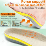 Noxwear - Premium Orthotic Gel Insoles Orthopedic Flat Foot Health Sole Pad For Shoes Insert Arch Support Pad For Plantar fasciitis Unisex
