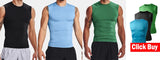 Noxwear - Men's Running Shorts Quick-drying Fitness Black Double Layer Shorts Men New Sport Workout Training Bodybuilding Short Pants