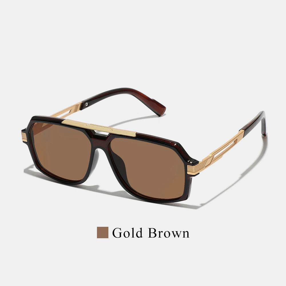 Noxwear - Ruiao Double-Bridge Pilot Sunglasses