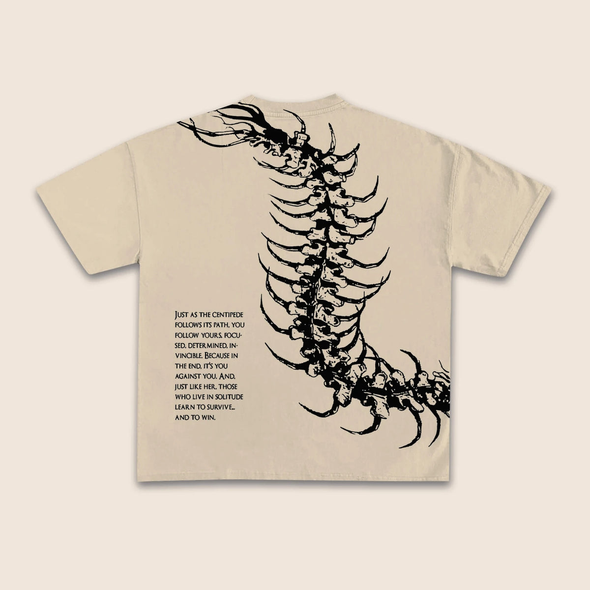 Noxwear - Dark Centipede Skeletal Tee