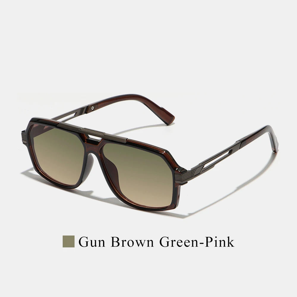 Noxwear - Ruiao Double-Bridge Pilot Sunglasses