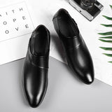 Noxwear - Oxfords Leather Shoes for Men Luxury Big Size 38-50 Men Dress Shoes