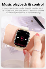 Noxwear - KESHUYOU New Bluetooth Call Smart Watch Information Push Men Women Health Monitoring Watch Pedometer Smart Watch For Android IOS