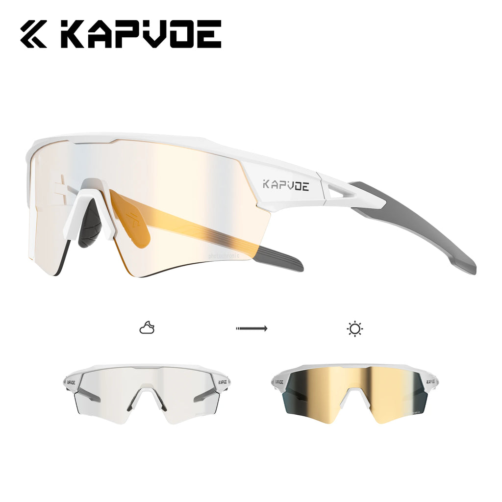 Noxwear - Kapvoe New Photochromic Cycling Sunglasses