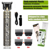 Noxwear - T9 Hair Clipper Repair Beard Shaving Body Hair Trimmer Clippers Electric Machine Men Haircut Machine 0mm Barber Shaver