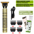 Noxwear - T9 Hair Clipper Repair Beard Shaving Body Hair Trimmer Clippers Electric Machine Men Haircut Machine 0mm Barber Shaver