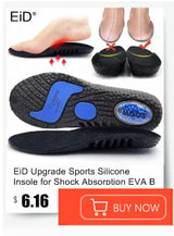 Noxwear - Premium Orthotic Gel Insoles Orthopedic Flat Foot Health Sole Pad For Shoes Insert Arch Support Pad For Plantar fasciitis Unisex
