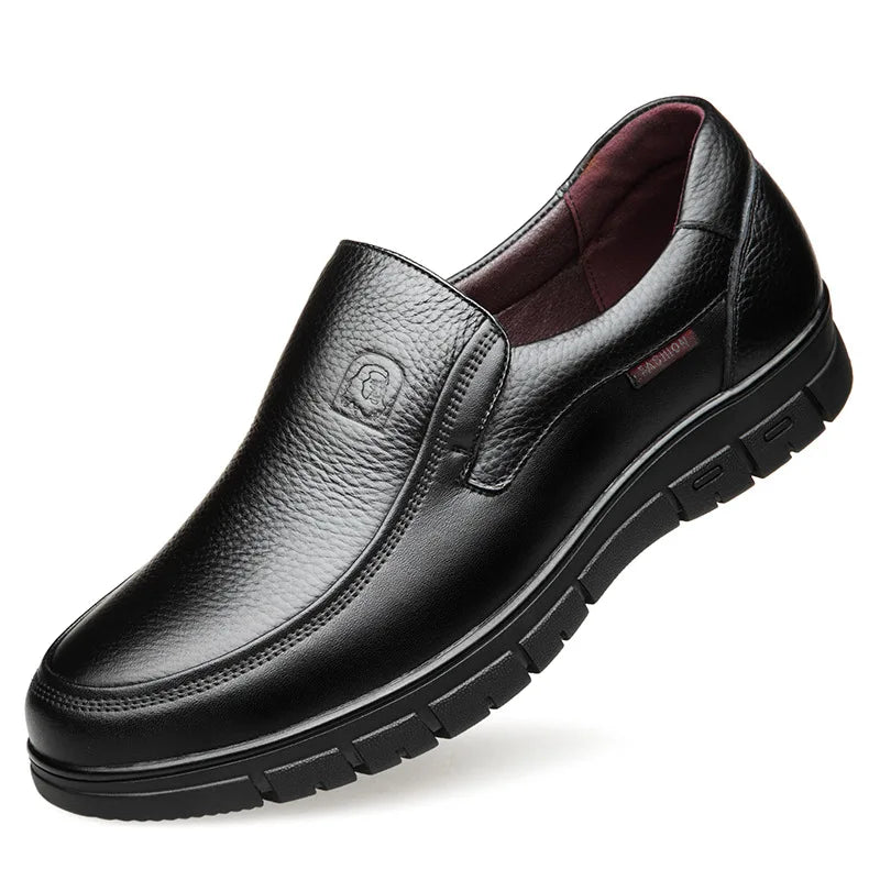 Noxwear - Summer New Men Leather Shoes soft soled