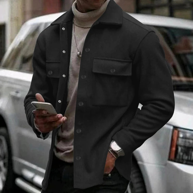 Noxwear -  Cross Border Amazon Winter New Men's Fleece Jacket Fashion