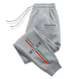Noxwear - Hot Sale Milan City Printed Jogger Pants High Quality Men's Autumn Winter Casual Sports Sweatpants Outdoor Running Wear
