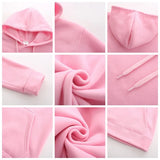 Noxwear - Hoodies Women Pullover Spring Autumn Casual Hoodie Sweatshirts Solid Color Hoodies Oversize Black Sweatshirt For Male
