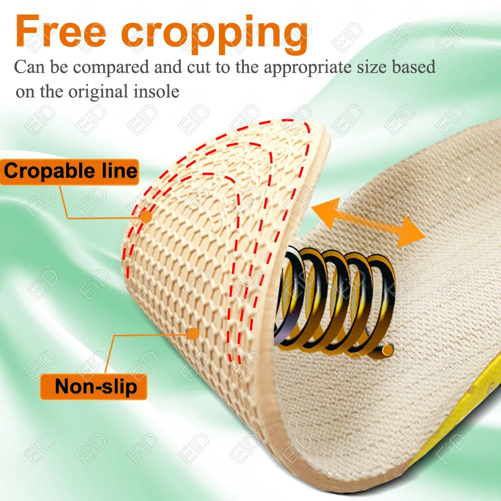 Noxwear - Premium Orthotic Gel Insoles Orthopedic Flat Foot Health Sole Pad For Shoes Insert Arch Support Pad For Plantar fasciitis Unisex