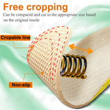 Noxwear - Premium Orthotic Gel Insoles Orthopedic Flat Foot Health Sole Pad For Shoes Insert Arch Support Pad For Plantar fasciitis Unisex