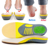 Noxwear - Premium Orthotic Gel Insoles Orthopedic Flat Foot Health Sole Pad For Shoes Insert Arch Support Pad For Plantar fasciitis Unisex