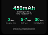 Noxwear - LIGE GPS Smart Watch Men LED Flashlight Compass Waterproof Bluetooth Call Health Watches Voice Assistant Military Smartwatch Men