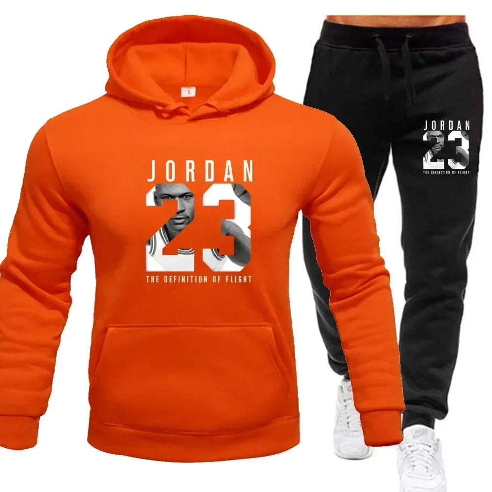 Noxwear-The sweatshirt hoodie is a men's set for Spring 2025 and a women's set for women's sportswear featuring a hoodie and sweatpants