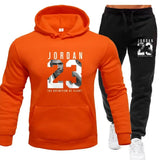 Noxwear-The sweatshirt hoodie is a men's set for Spring 2025 and a women's set for women's sportswear featuring a hoodie and sweatpants