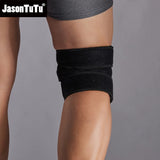 Noxwear - JASONTUTU 1PCS Breathable Four Spring Knee Support Brace Kneepad Adjustable Patella Knee Pads Safety