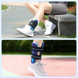 Noxwear - VELPEAU Ankle Splint Brace for Foot Support, Fracture and Sprain, Adjustable Stirrup Ankle Immobilizer, Two Models Can be Choose