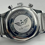 Noxwear - Men's watches 1963 pilot automatic watch 42mm waterproof retro quartz chronograph vintage dress watch